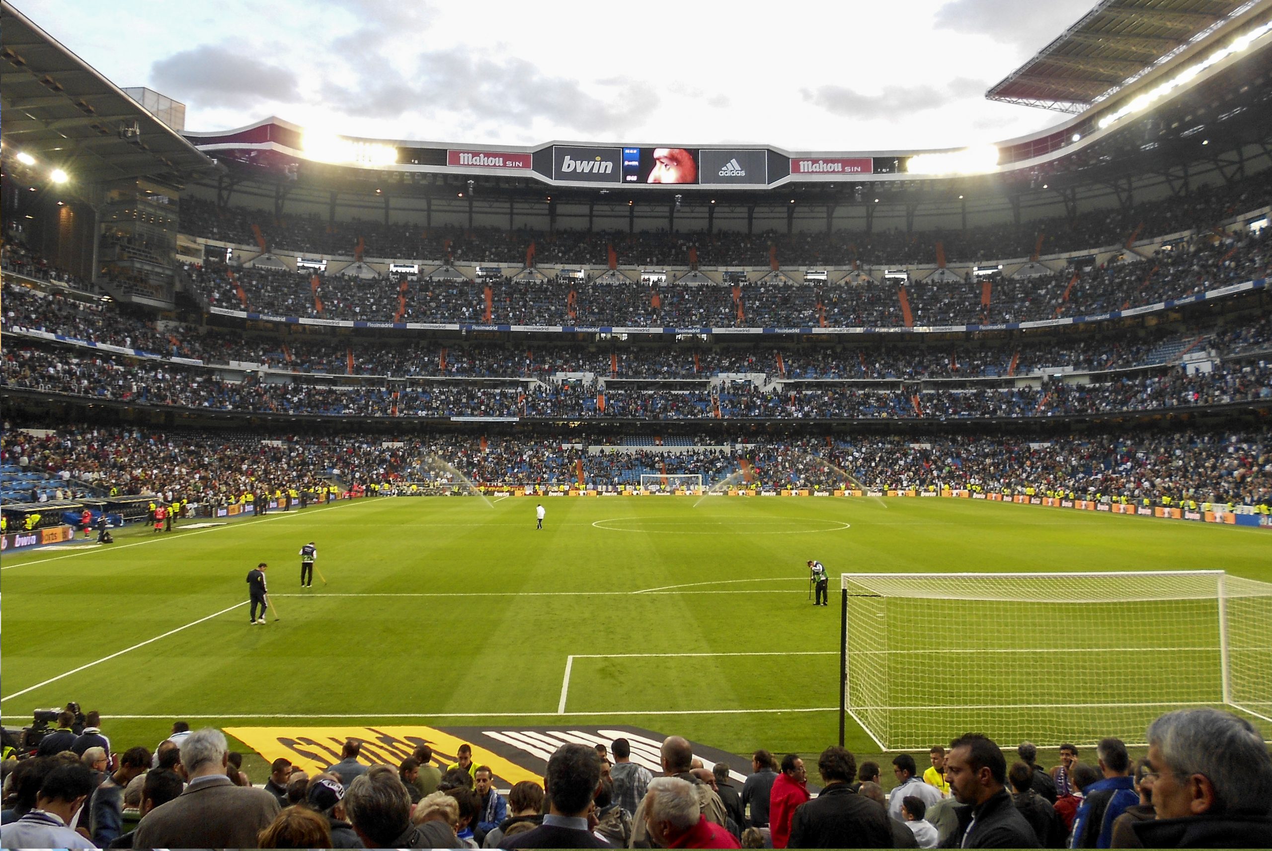 Estadio Santiago Bernabéu, Madrid, España