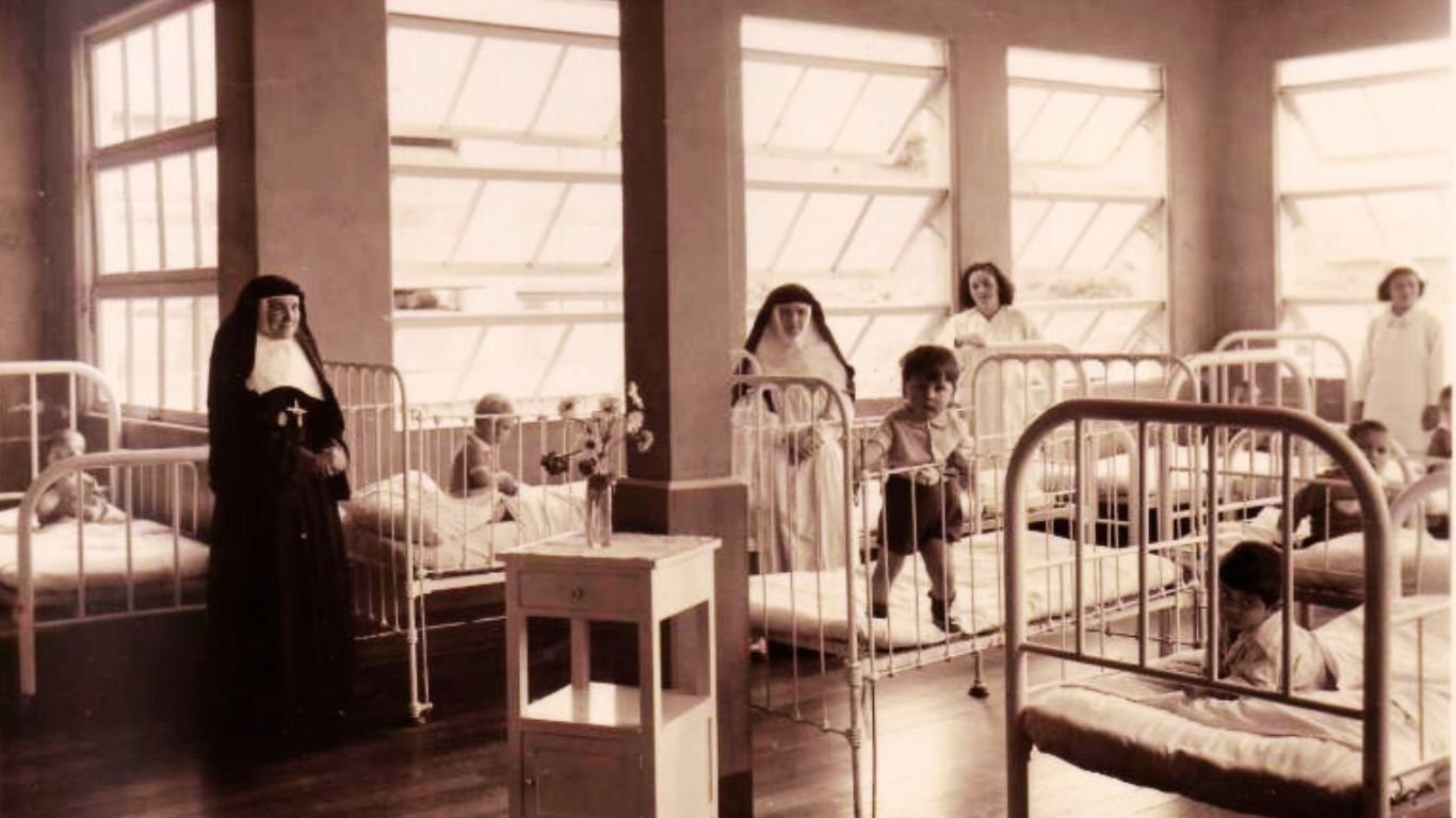 Pabellón infantil del Sanatorio Durán.