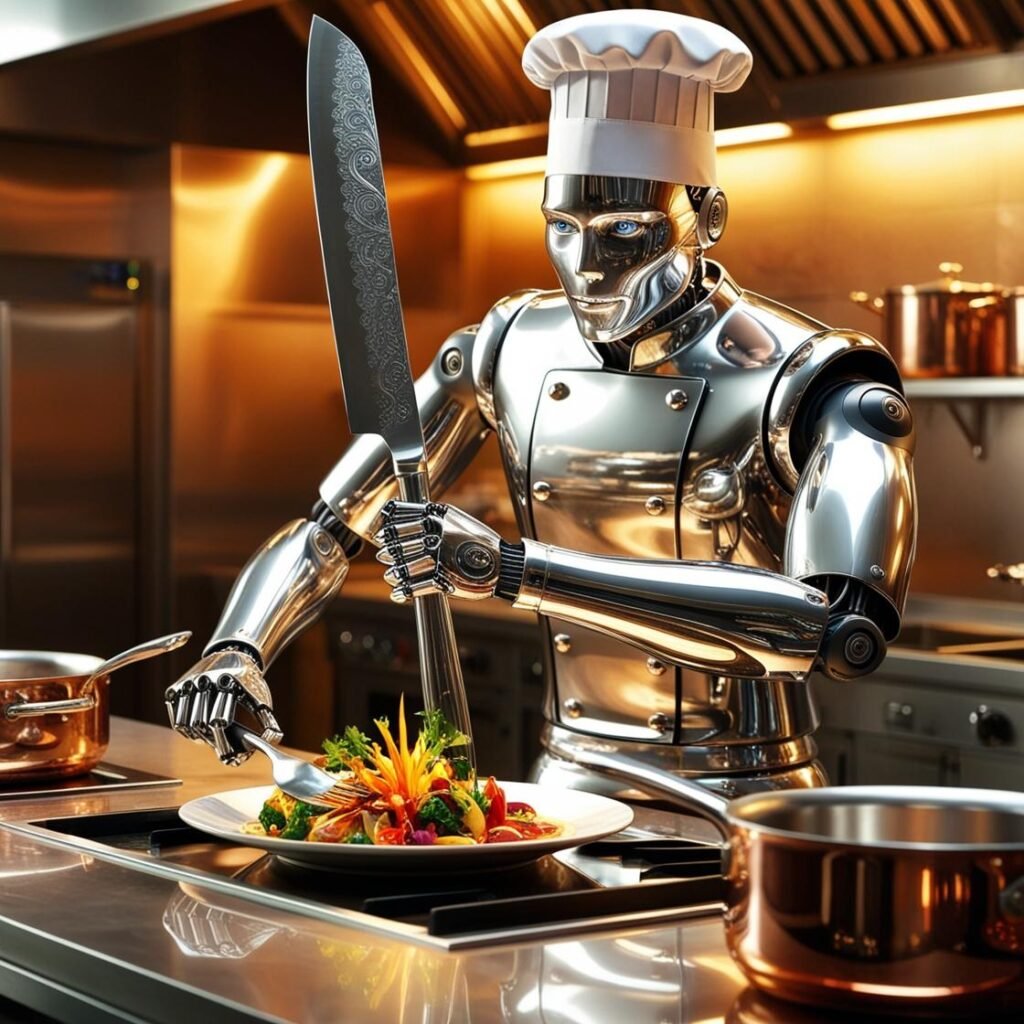 El robot como sustituto de un chef profesional, por ahora, es sólo sci-fi.
